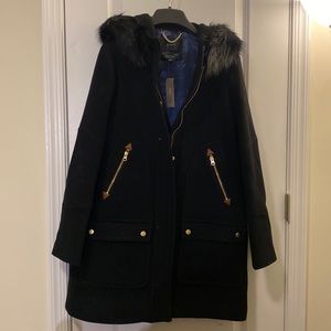 Brand new J. Crew Chateau Parka - Black BNWT